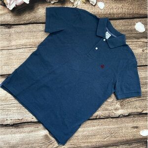 Brooks Brothers Golden Fleece Stretch Supima Polo Shirt Medium Slim Blue Gray